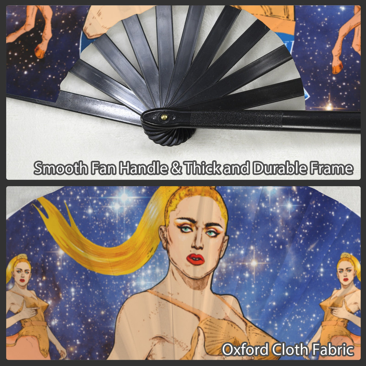 Like a Centaur (Folding Clack Fan)
