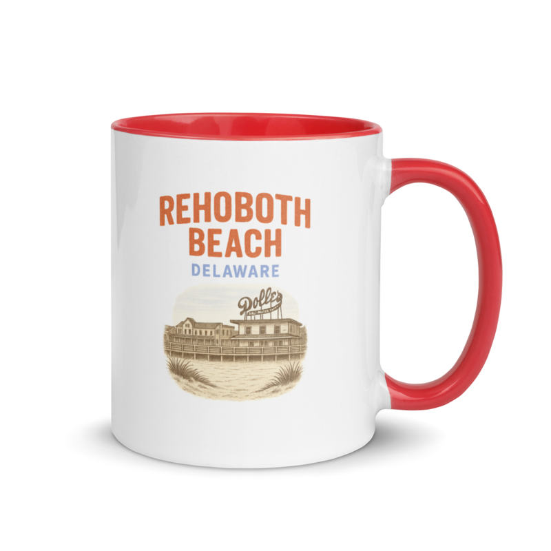 Rehoboth Beach (Mug) - Red