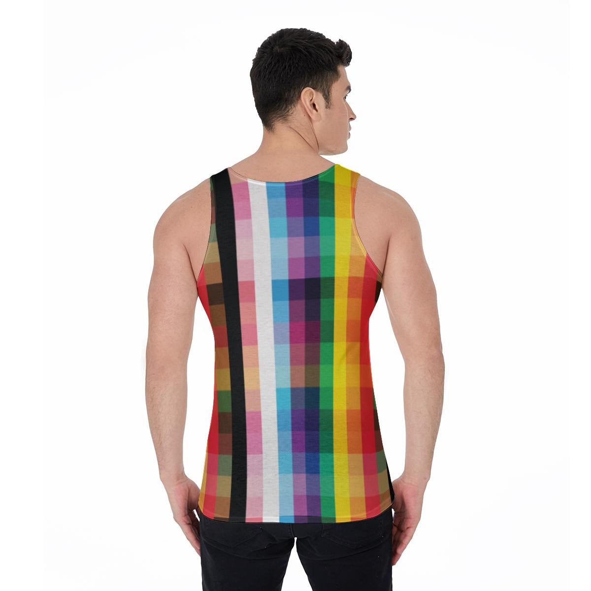 Gingham? I Barely Know ’Em! (Allover Tank Top)