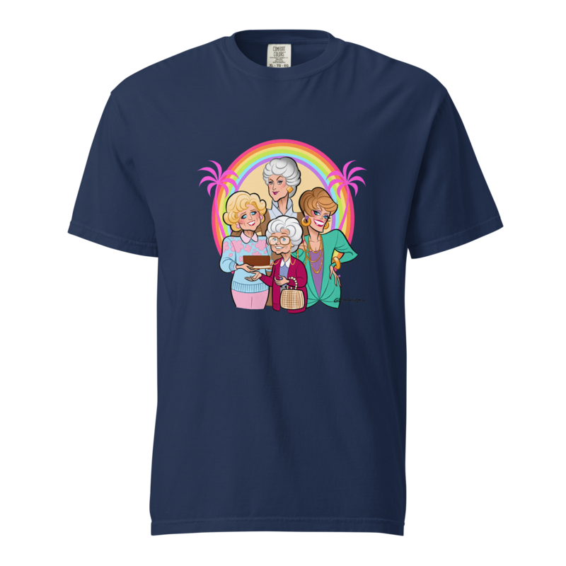Miami is Proud (Boxy Tee) - True Navy