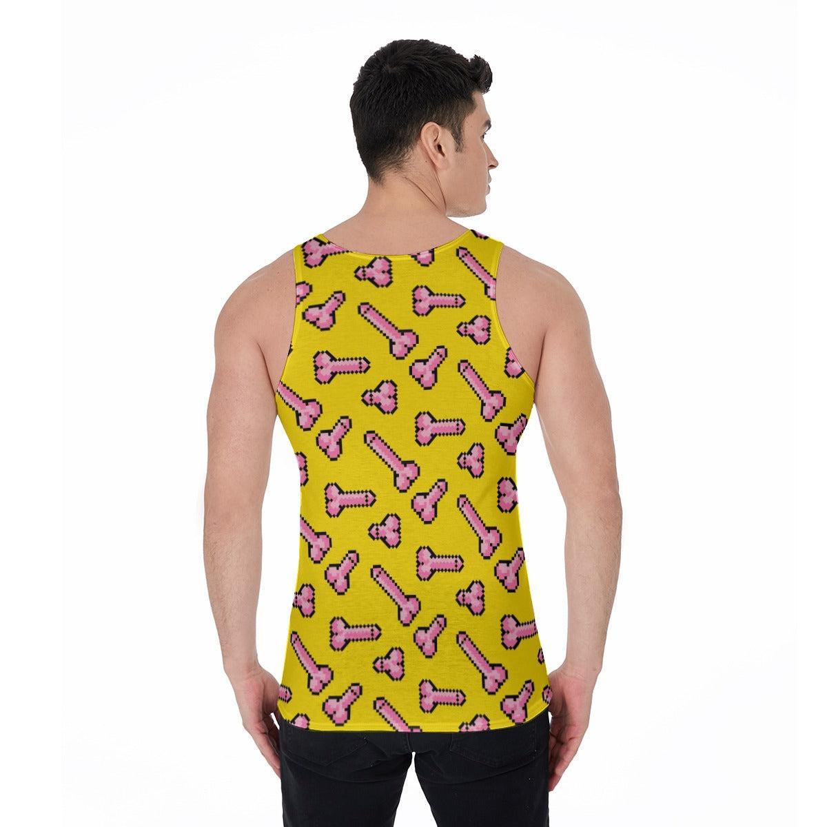 8bit Score (Allover Tank Top)-Allover Tank Top-Swish Embassy