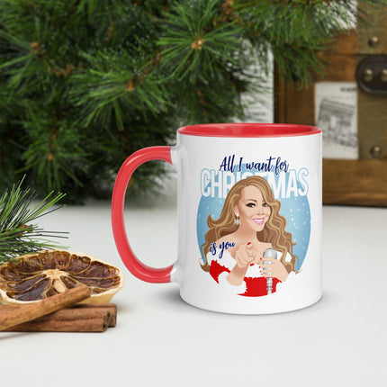 All I Want (Christmas Mug)-Christmas Mugs-Swish Embassy
