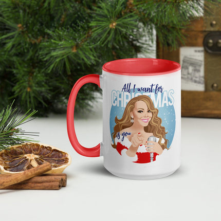 All I Want (Christmas Mug)-Christmas Mugs-Swish Embassy