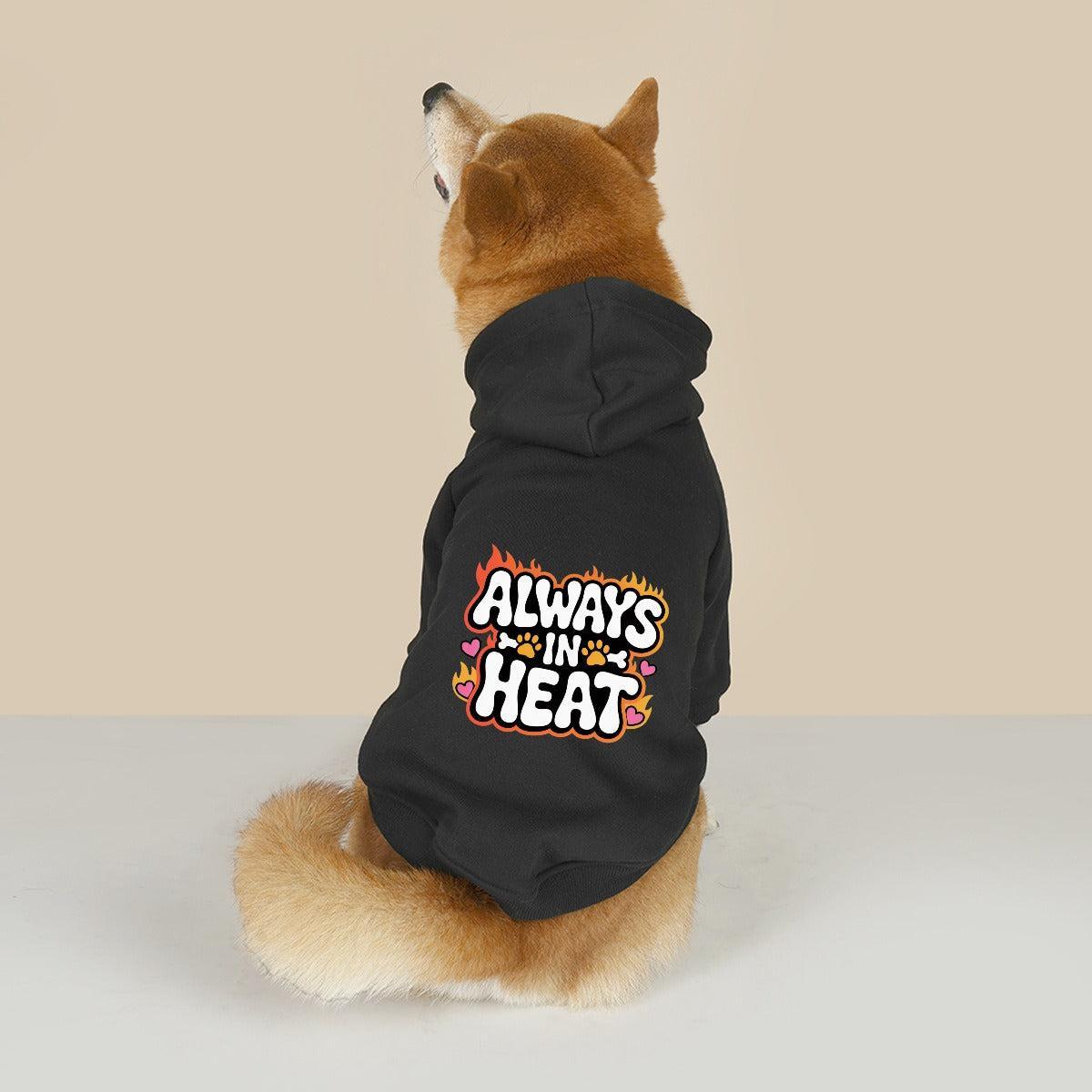 Always in Heat (Pet Hoodie)-Pet Hoodie-Swish Embassy