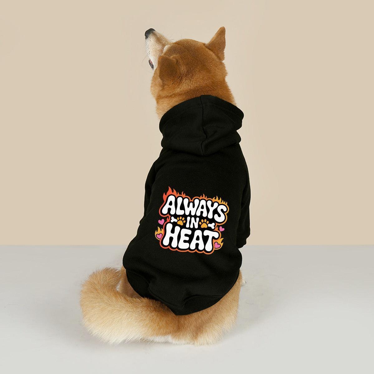 Always in Heat (Pet Hoodie)-Pet Hoodie-Swish Embassy