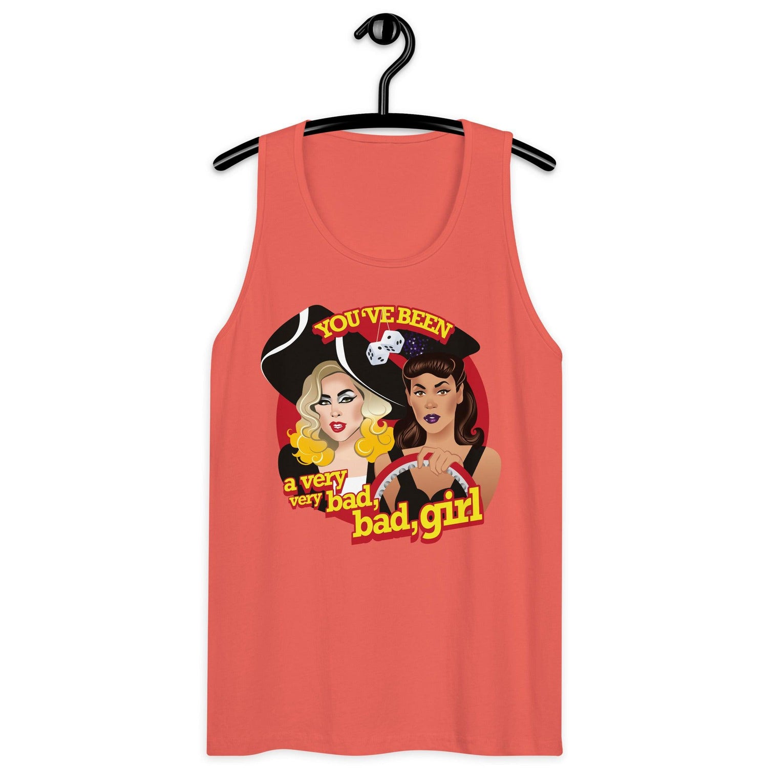 Bad Girl (Tank Top)-Tank Top-Swish Embassy