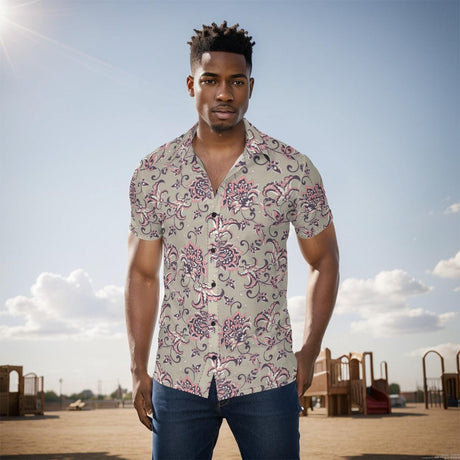 Baroque'n Glass (Button Shirt)-Button Shirt-Swish Embassy