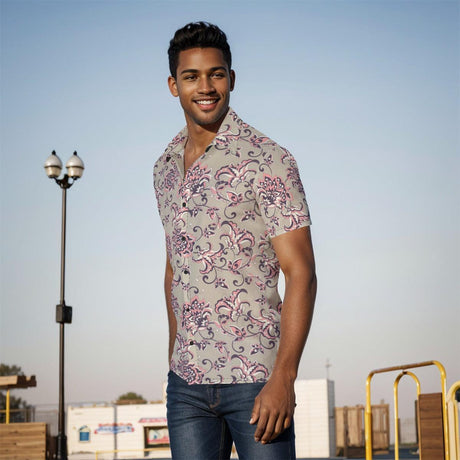 Baroque'n Glass (Button Shirt)-Button Shirt-Swish Embassy