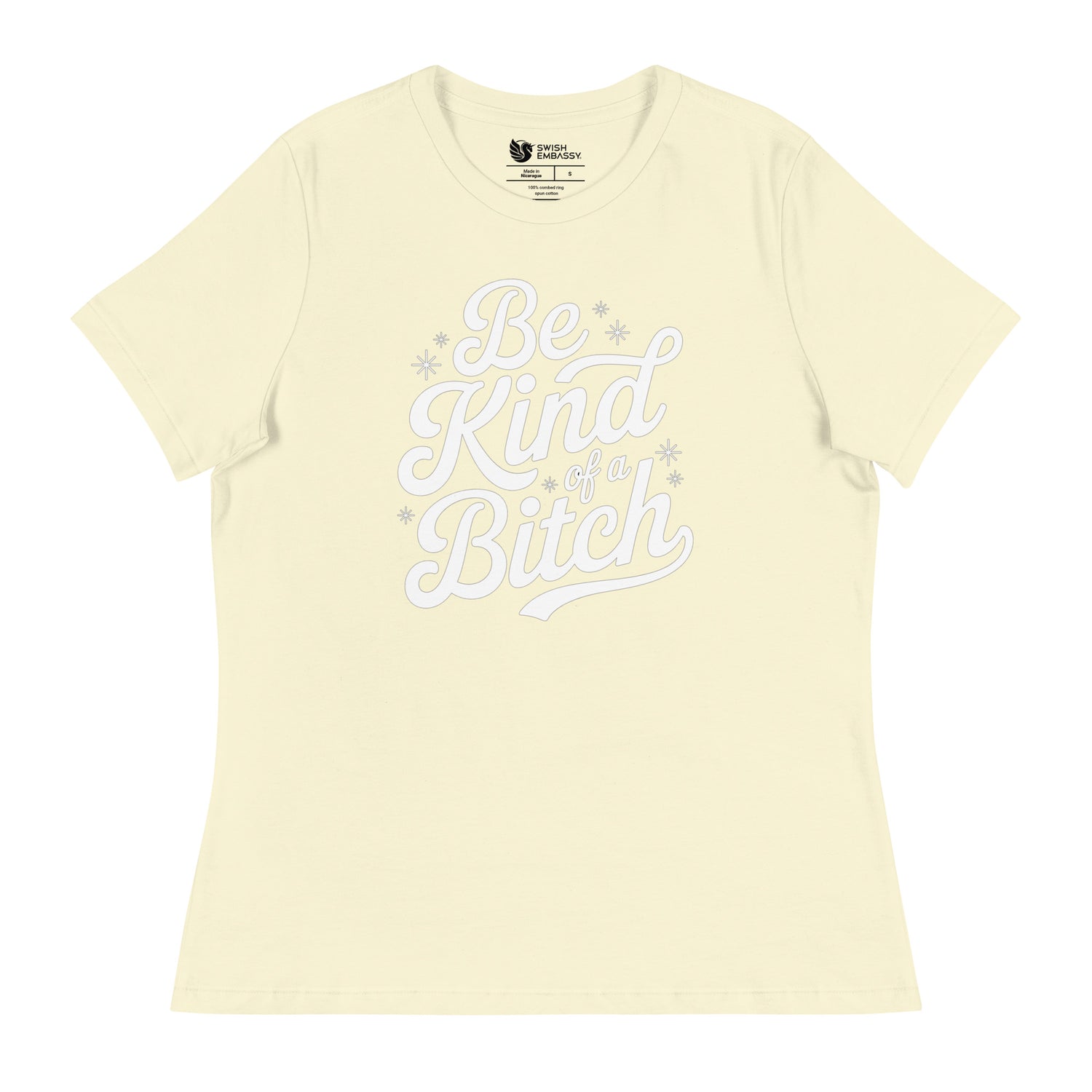 Be Kind of a B*tch (Women's Relaxed T-Shirt)-Women's T-Shirts-Swish Embassy