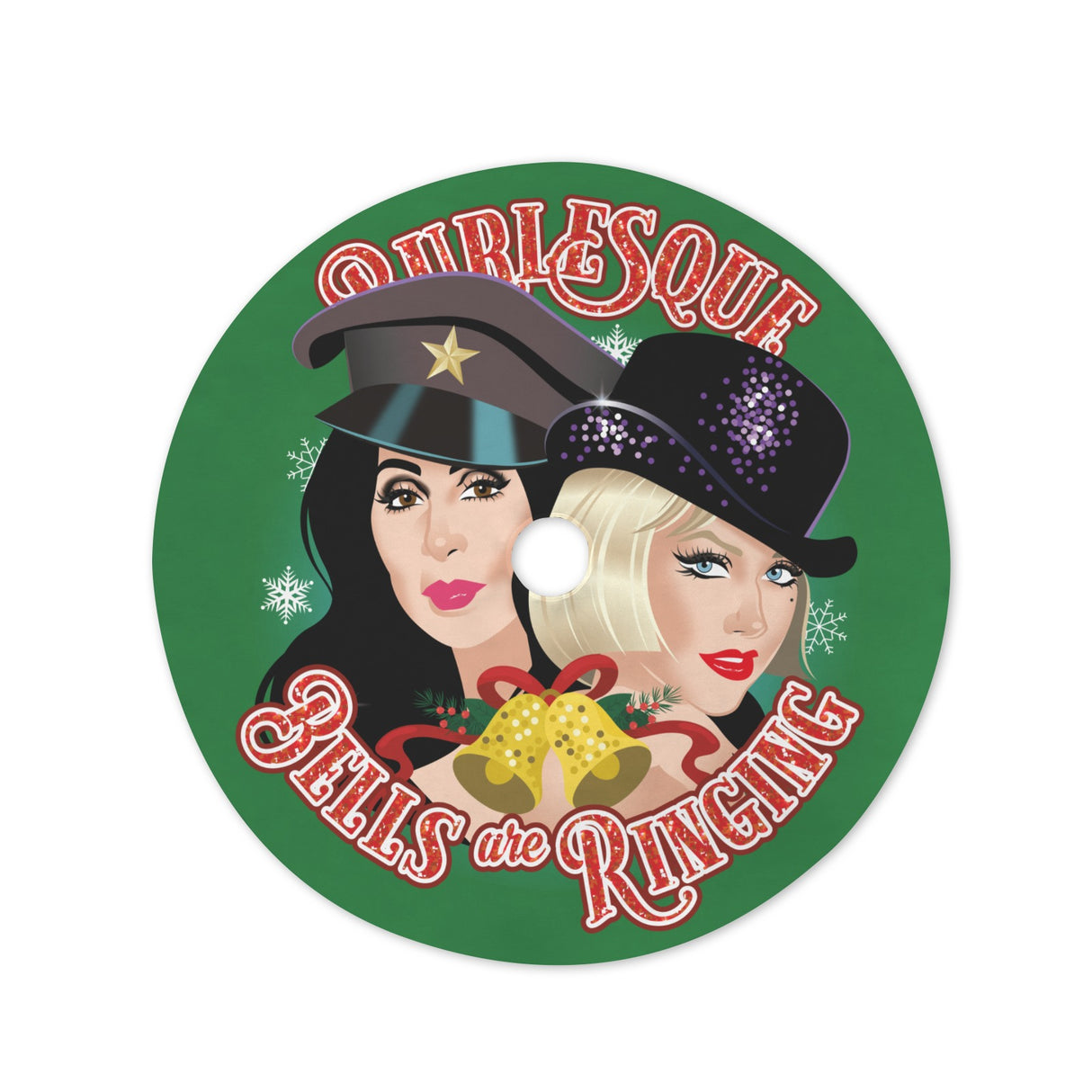 Bells are Ringing (Tree Skirt)-Tree Skirts-Swish Embassy