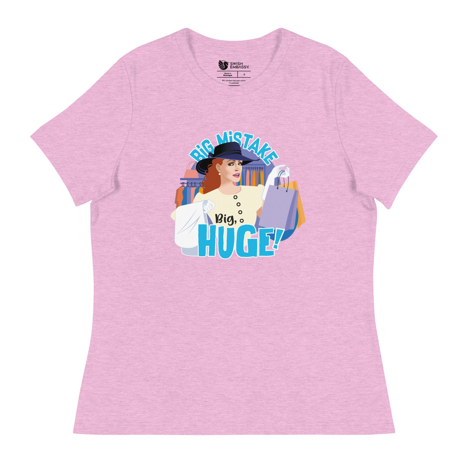 Big Mistake (Women's Relaxed T-Shirt)-Women's T-Shirts-Swish Embassy