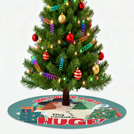 Big Mistake Xmas (Tree Skirt)-Tree Skirts-Swish Embassy
