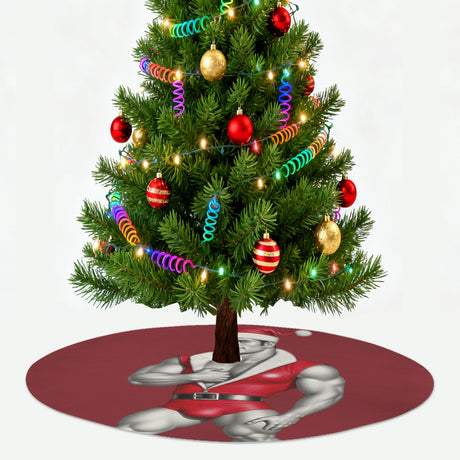 Big Present (Tree Skirt)-Tree Skirts-Swish Embassy