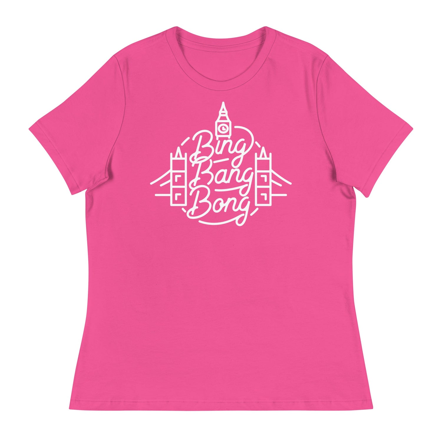 Bing Bang Bong (Women's Relaxed T-Shirt)-Women's T-Shirts-Swish Embassy