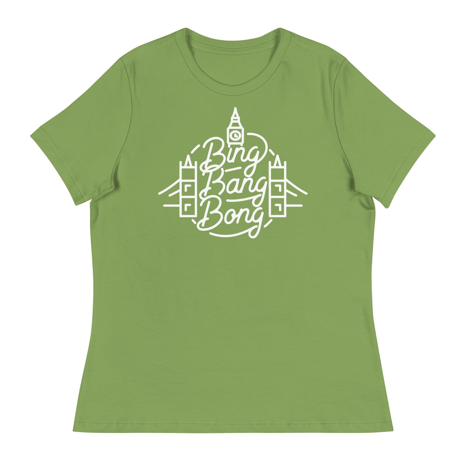 Bing Bang Bong (Women's Relaxed T-Shirt)-Women's T-Shirts-Swish Embassy