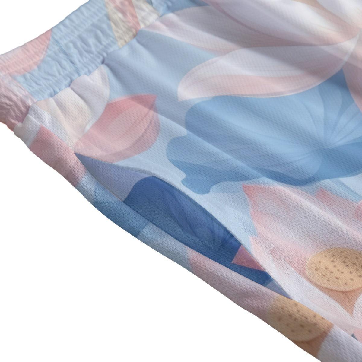 Blue Lotus (Shorts)-Shorts-Swish Embassy