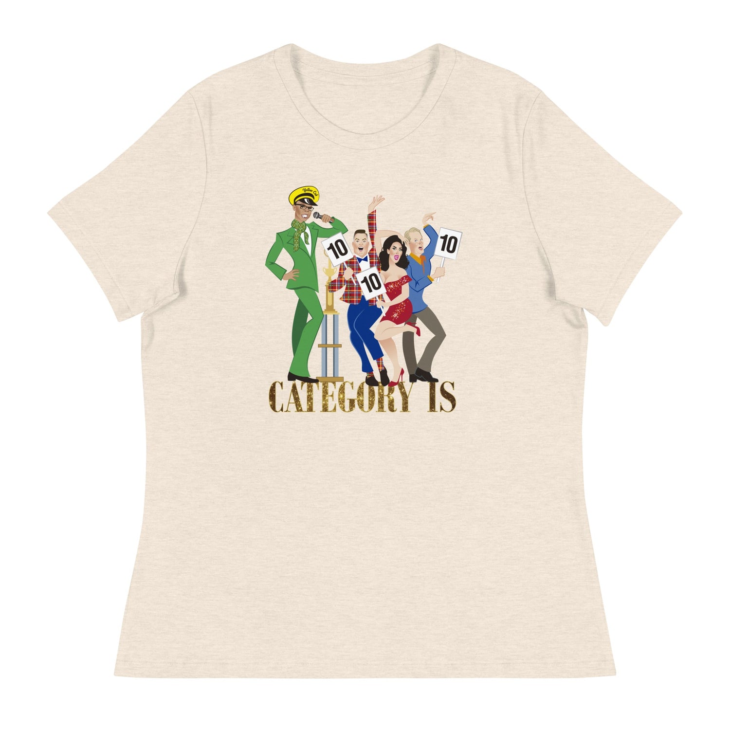 Category Is (Women's Relaxed T-Shirt)-Women's T-Shirts-Swish Embassy