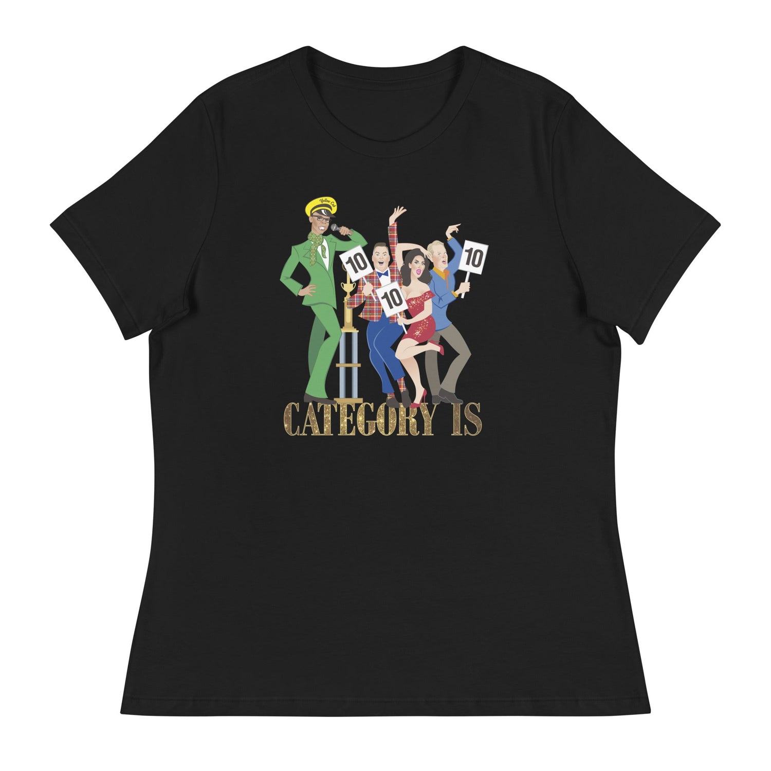 Category Is (Women's Relaxed T-Shirt)-Women's T-Shirts-Swish Embassy