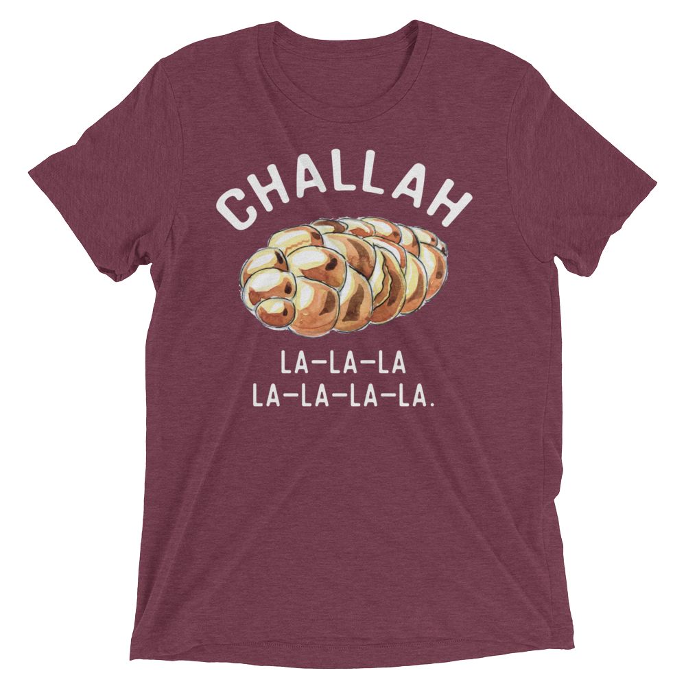 Challah Holidays (Triblend)-Triblend T-Shirt-Swish Embassy