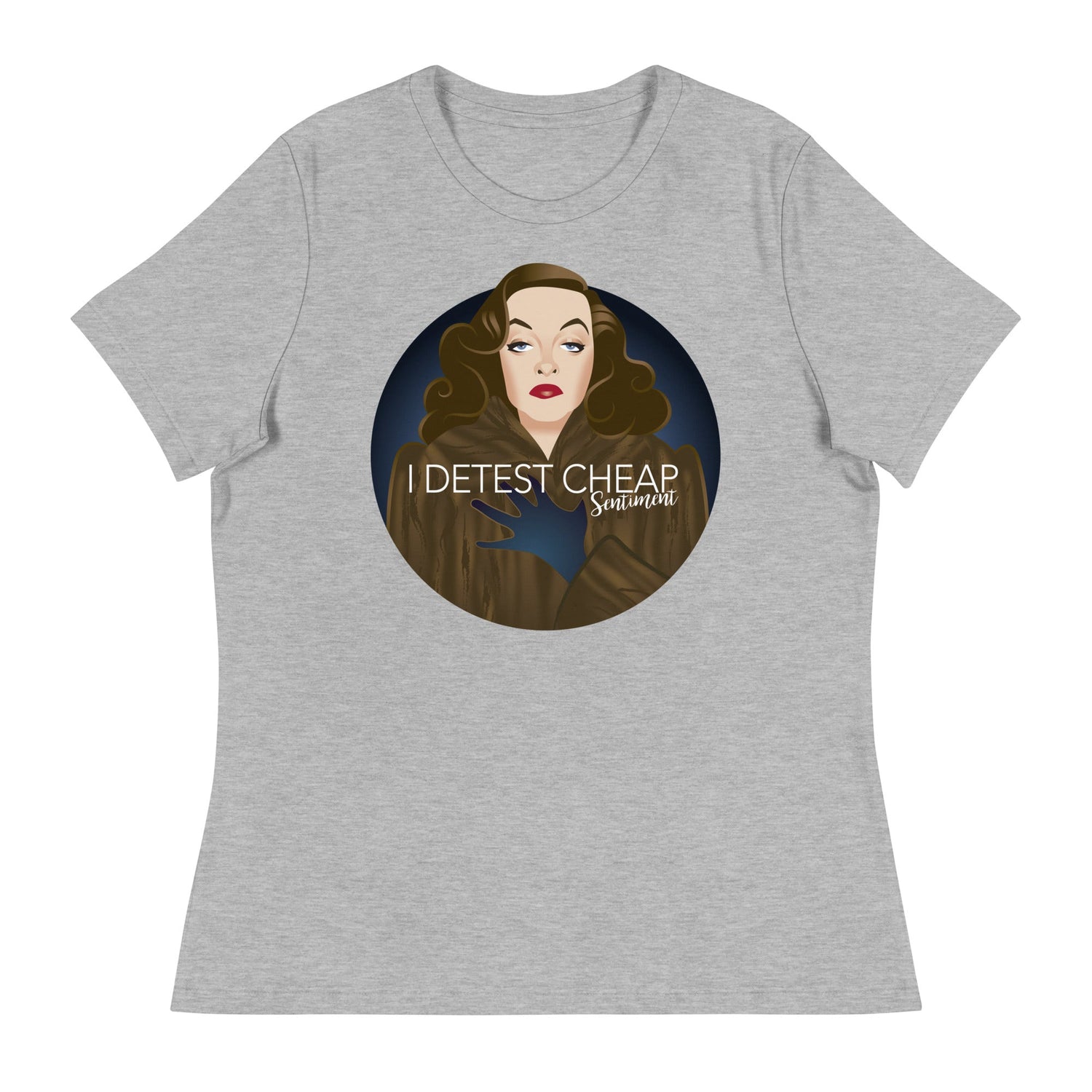 Cheap Sentiment (Women's Relaxed T-Shirt)-Women's T-Shirts-Swish Embassy