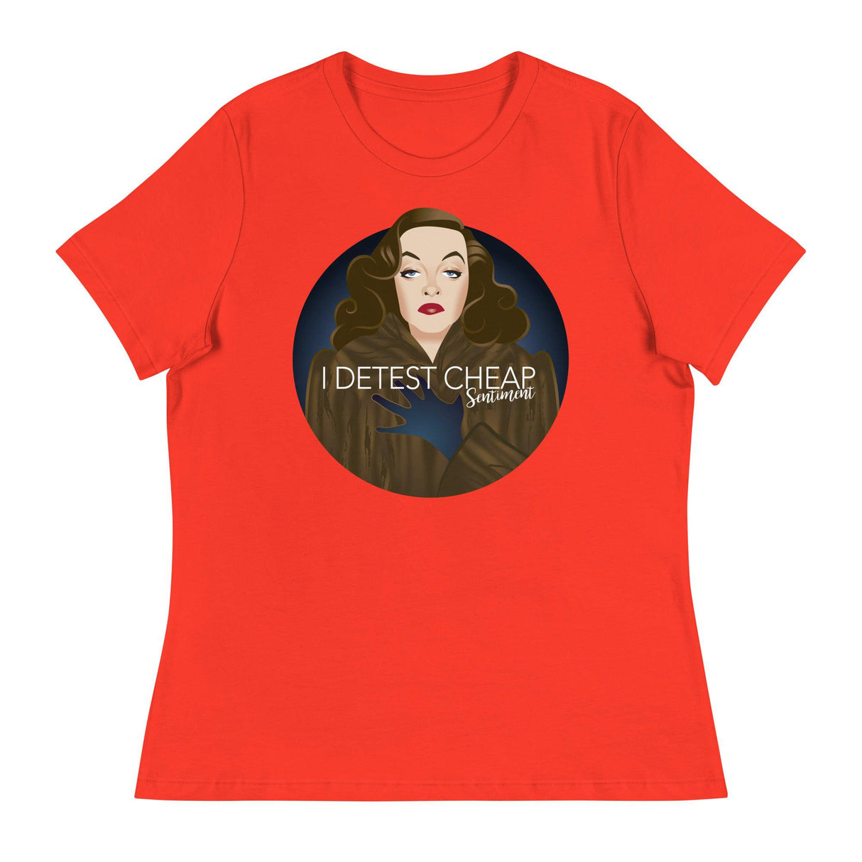 Cheap Sentiment (Women's Relaxed T-Shirt)-Women's T-Shirts-Swish Embassy