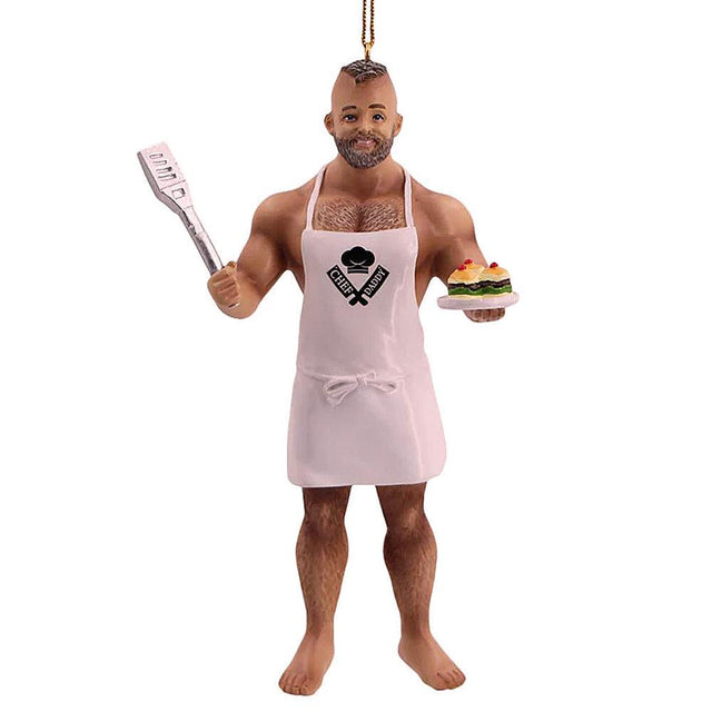 Chef Daddy Bear (Ornament)-Ornament-Swish Embassy
