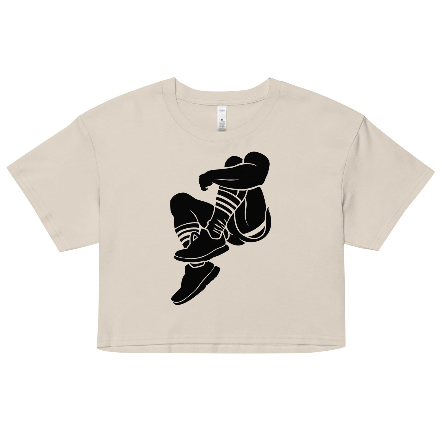 Cleavage (Crop Top)-Crop Top-Swish Embassy