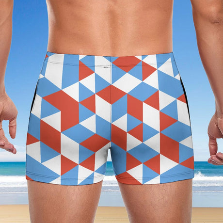 Cubic (Square Cut Trunks)-Square Cut Trunks-Swish Embassy