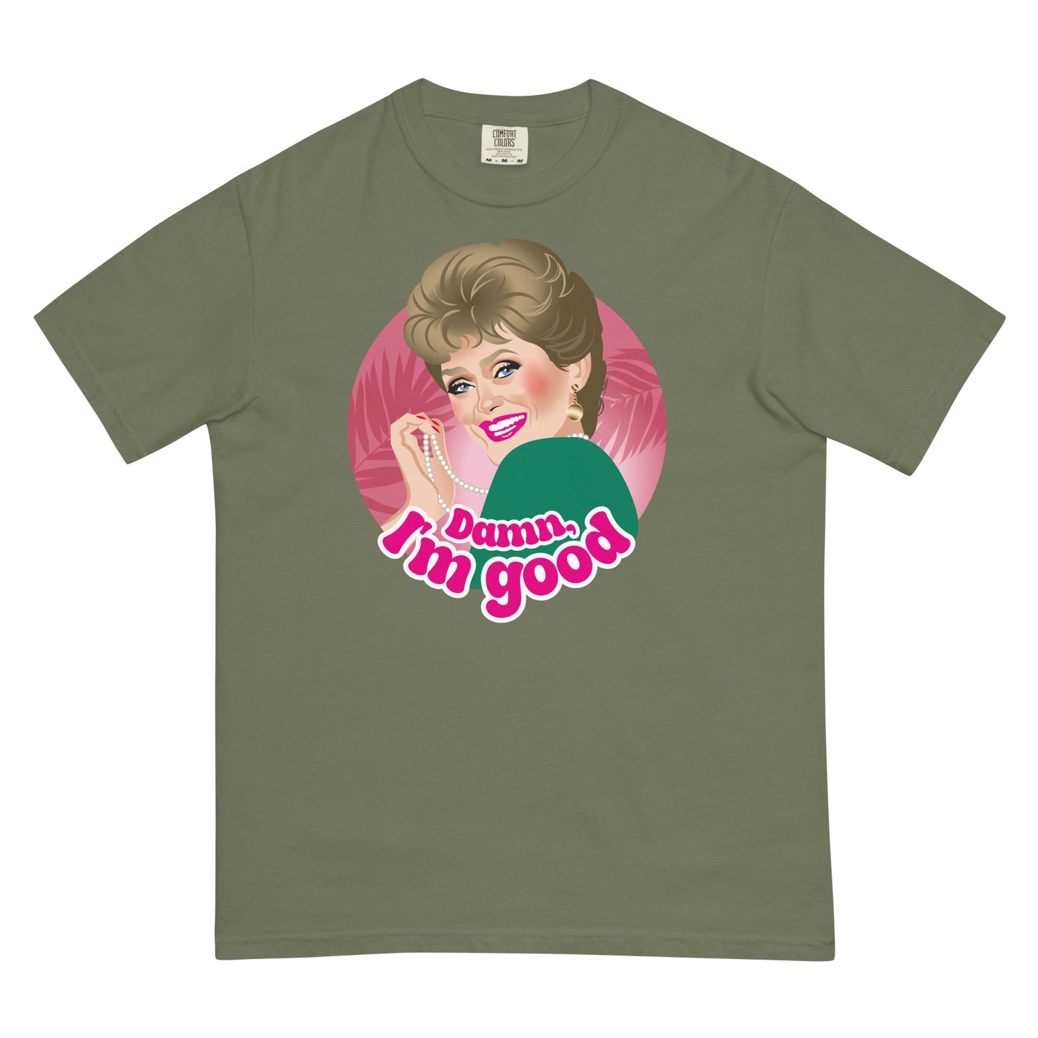 Damn I'M Good (Boxy Tee)-Boxy T-Shirt-Swish Embassy