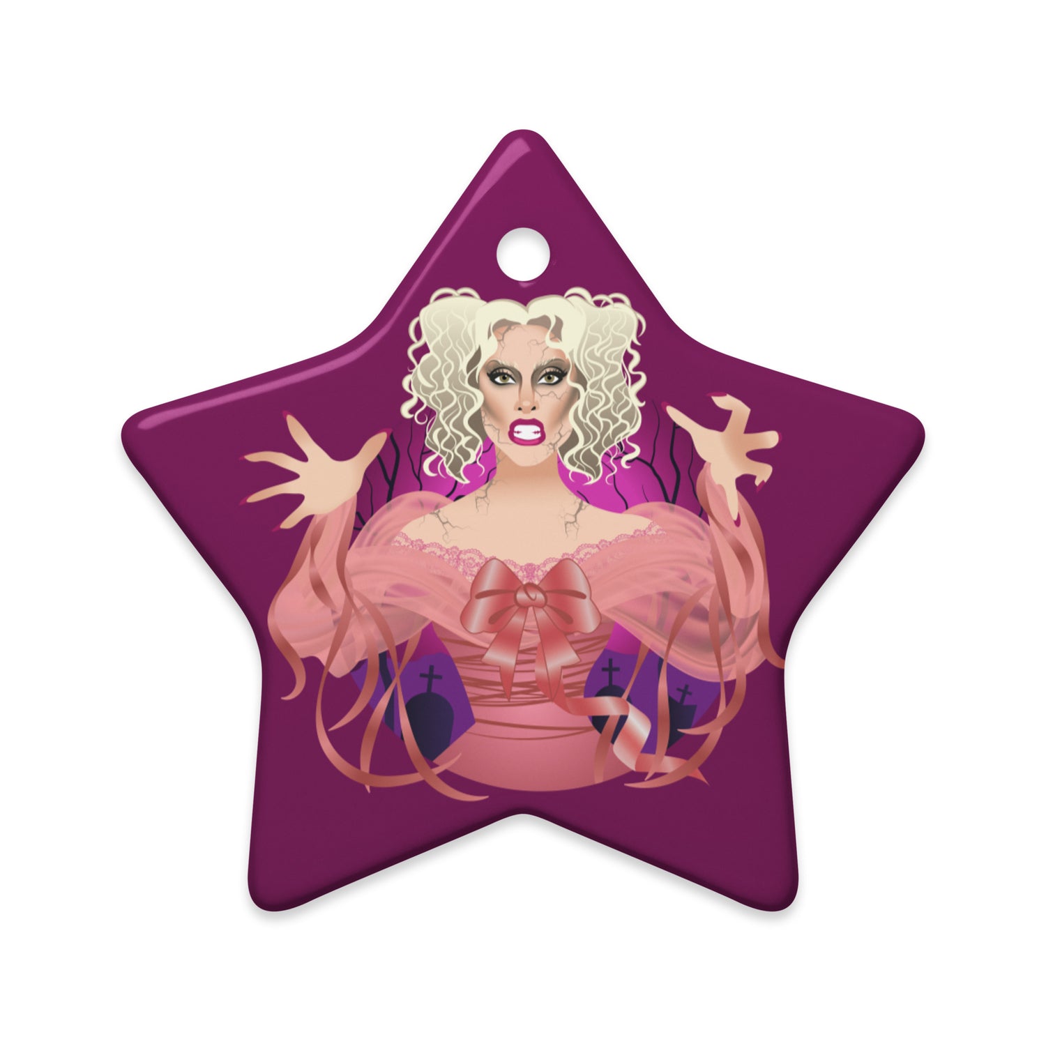 Dead Dance (Ceramic ornament)-Ceramic Ornament-Swish Embassy