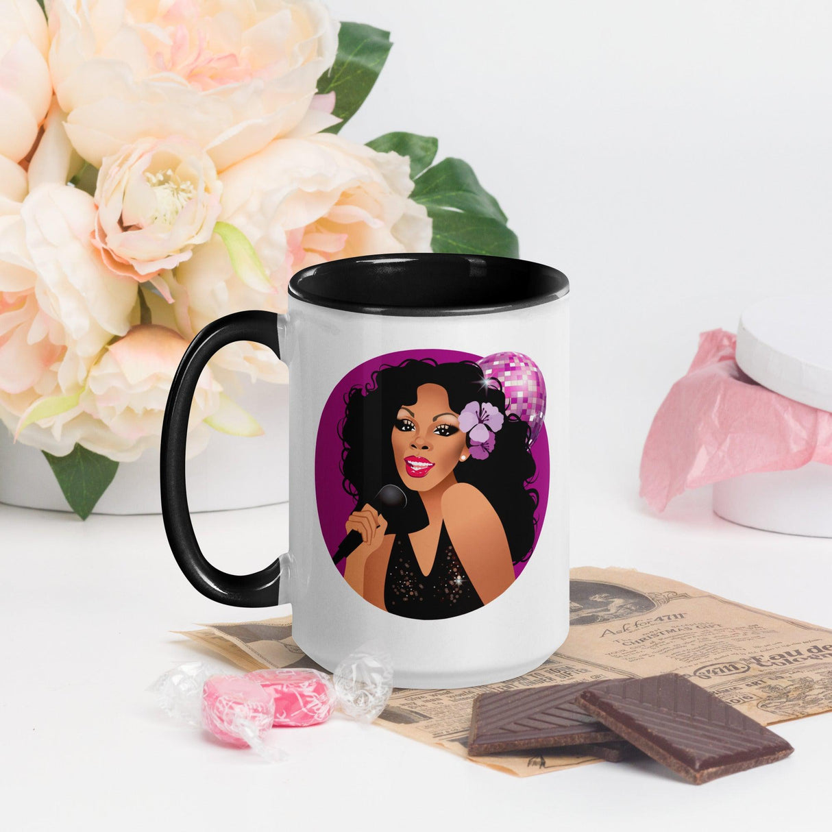 Disco Donna (Mug)-Mugs-Swish Embassy