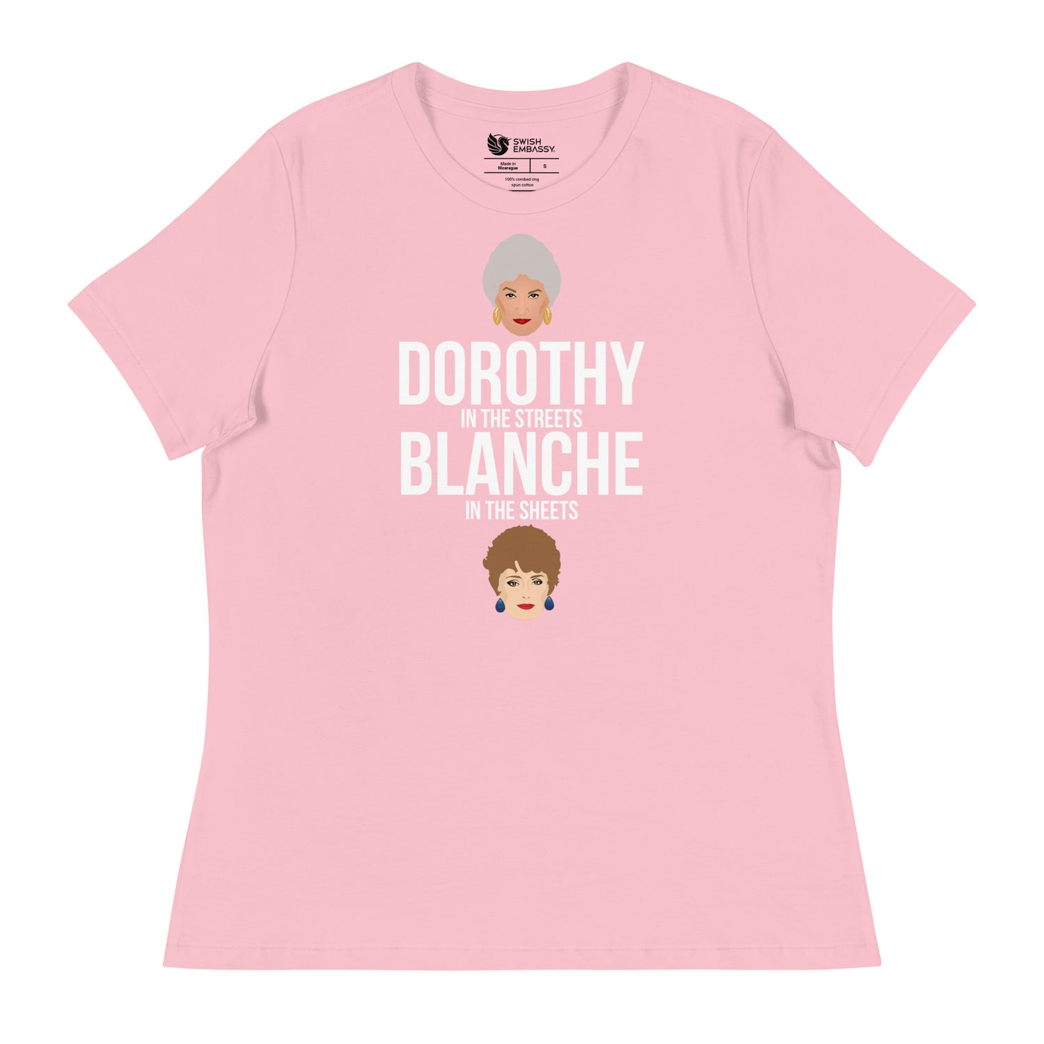 Dorothy in the Streets, Blanche in the Sheets (Women's Relaxed T-Shirt)-Women's T-Shirts-Swish Embassy