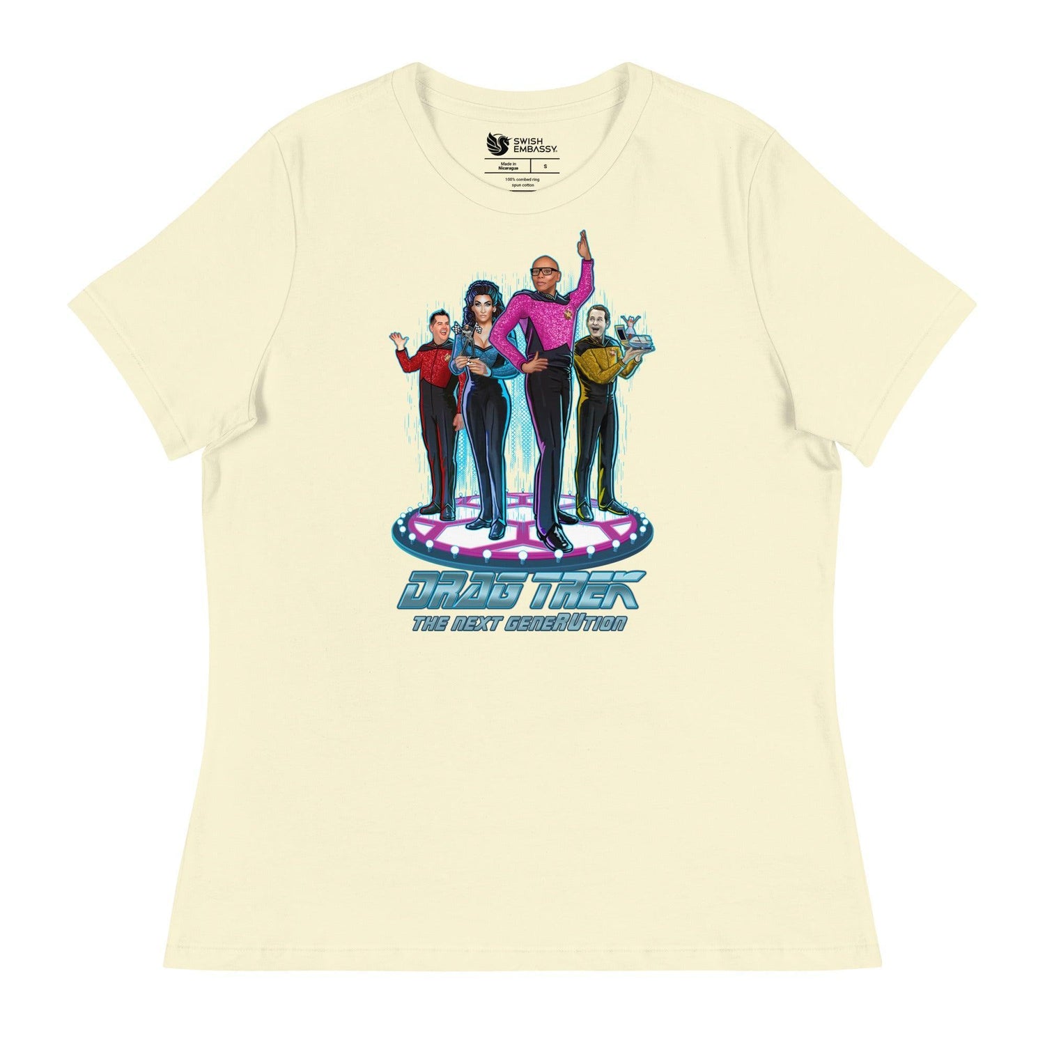 Drag Trek (Women's Relaxed T-Shirt)-Women's T-Shirts-Swish Embassy