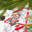 Elfin Good Time (Ornament/Fridge Magnet)-Wood Ornament-Swish Embassy