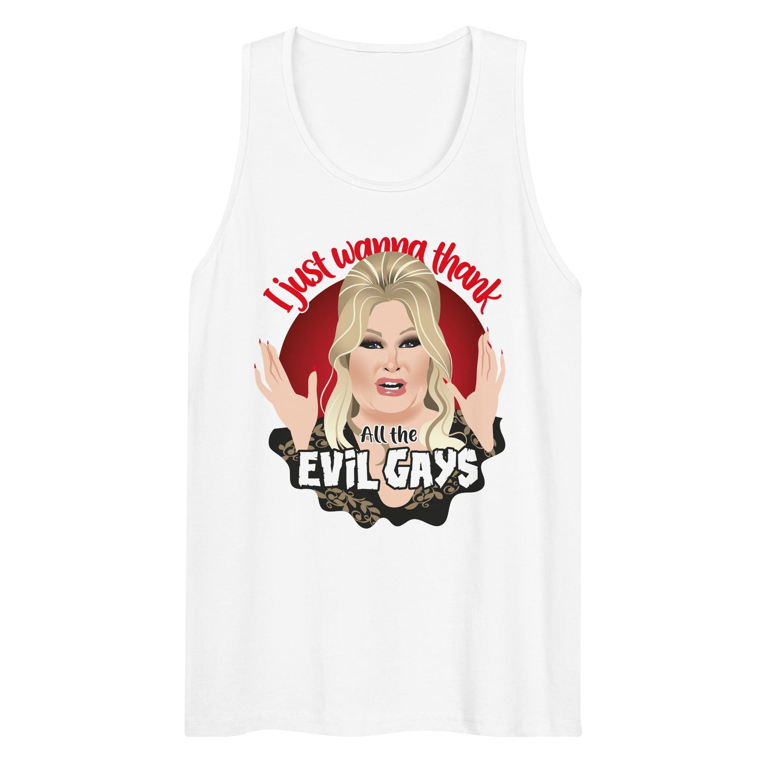 Evil Gays (Tank Top)-Tank Top-Swish Embassy