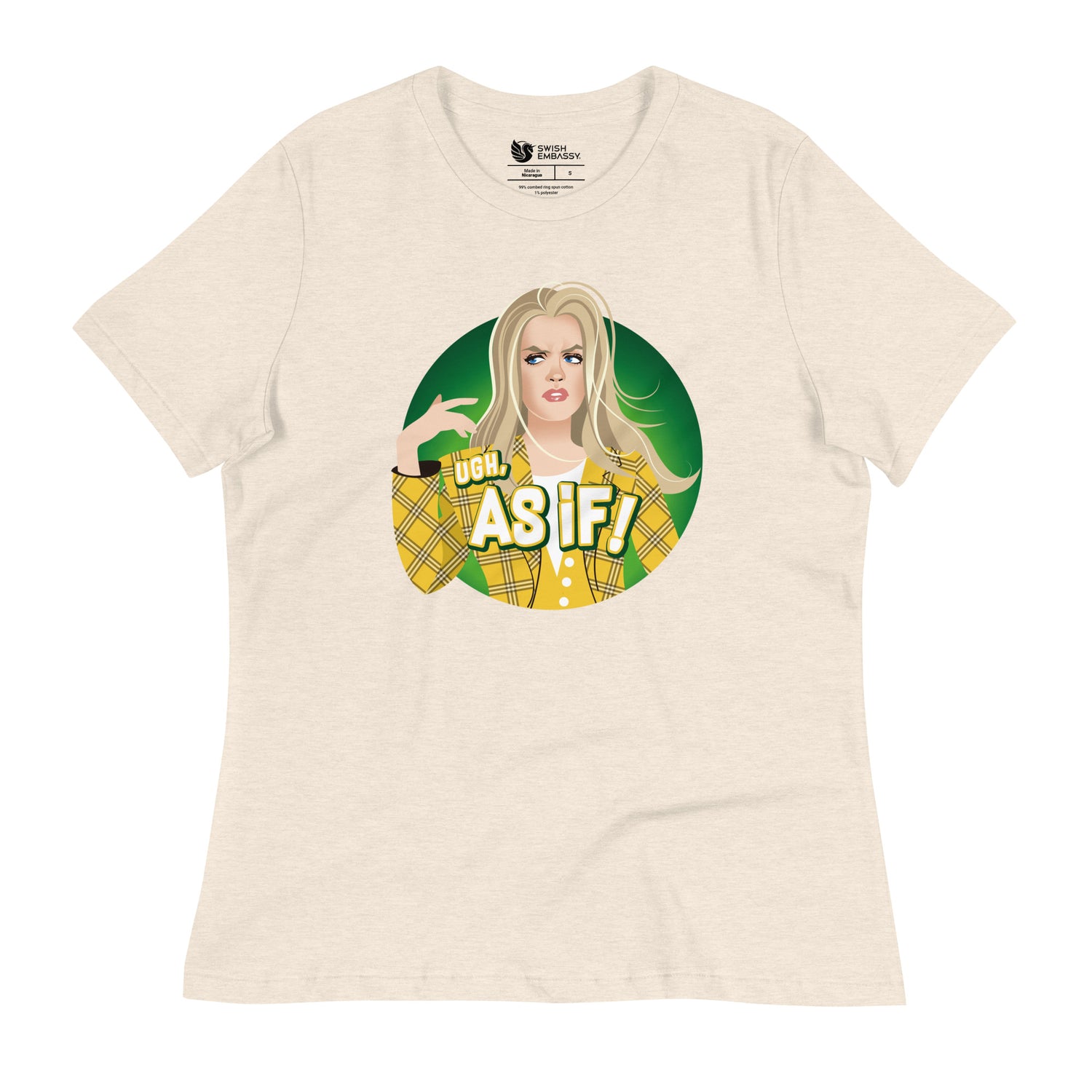 Ew, As If! (Women's Relaxed T-Shirt)-Women's T-Shirts-Swish Embassy