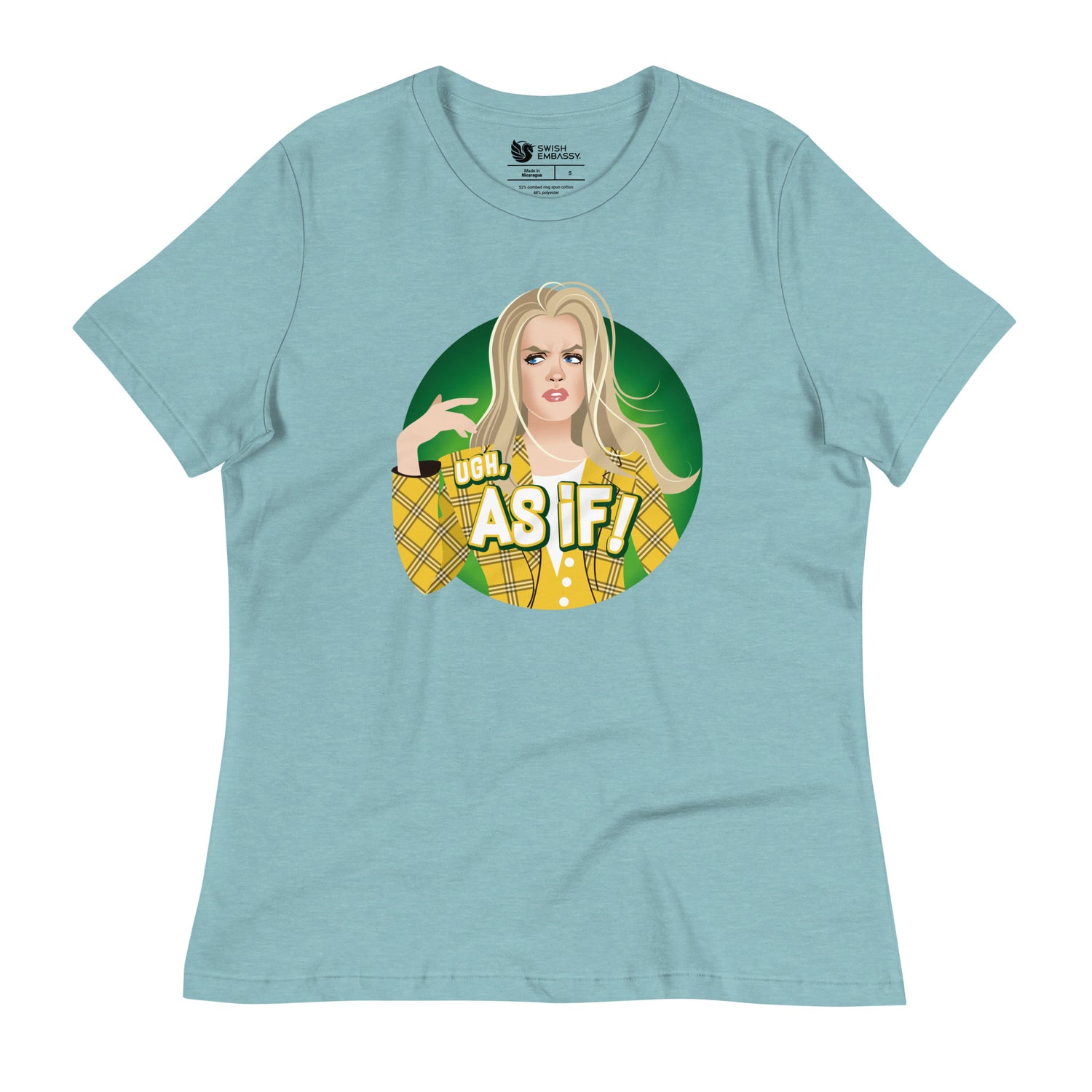 Ew, As If! (Women's Relaxed T-Shirt)-Women's T-Shirts-Swish Embassy