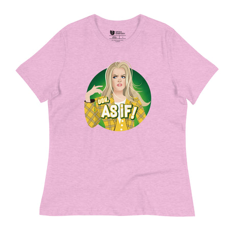 Ew, As If! (Women's Relaxed T-Shirt)-Women's T-Shirts-Swish Embassy