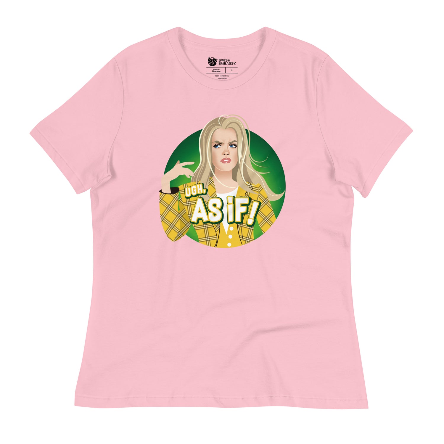 Ew, As If! (Women's Relaxed T-Shirt)-Women's T-Shirts-Swish Embassy