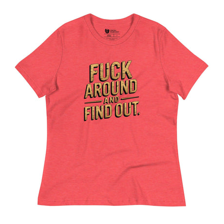 FAFO (Women's Relaxed T-Shirt)-Women's T-Shirts-Swish Embassy