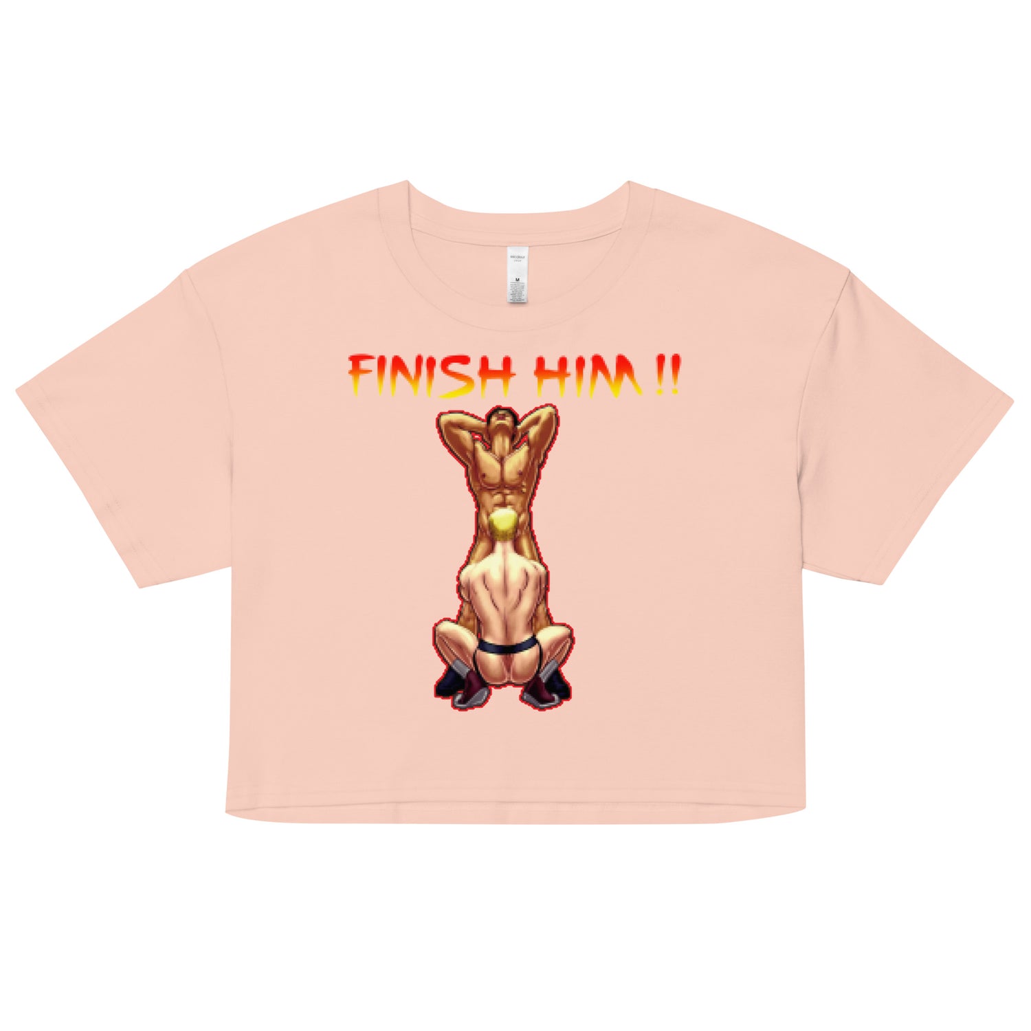 Finish Him (Crop Top)-Crop Top-Swish Embassy