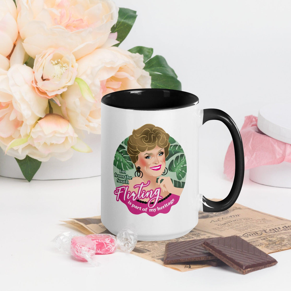 Flirting (Mug)-Mugs-Swish Embassy