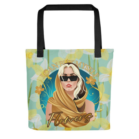 Flowers (Tote bag)-Bags-Swish Embassy