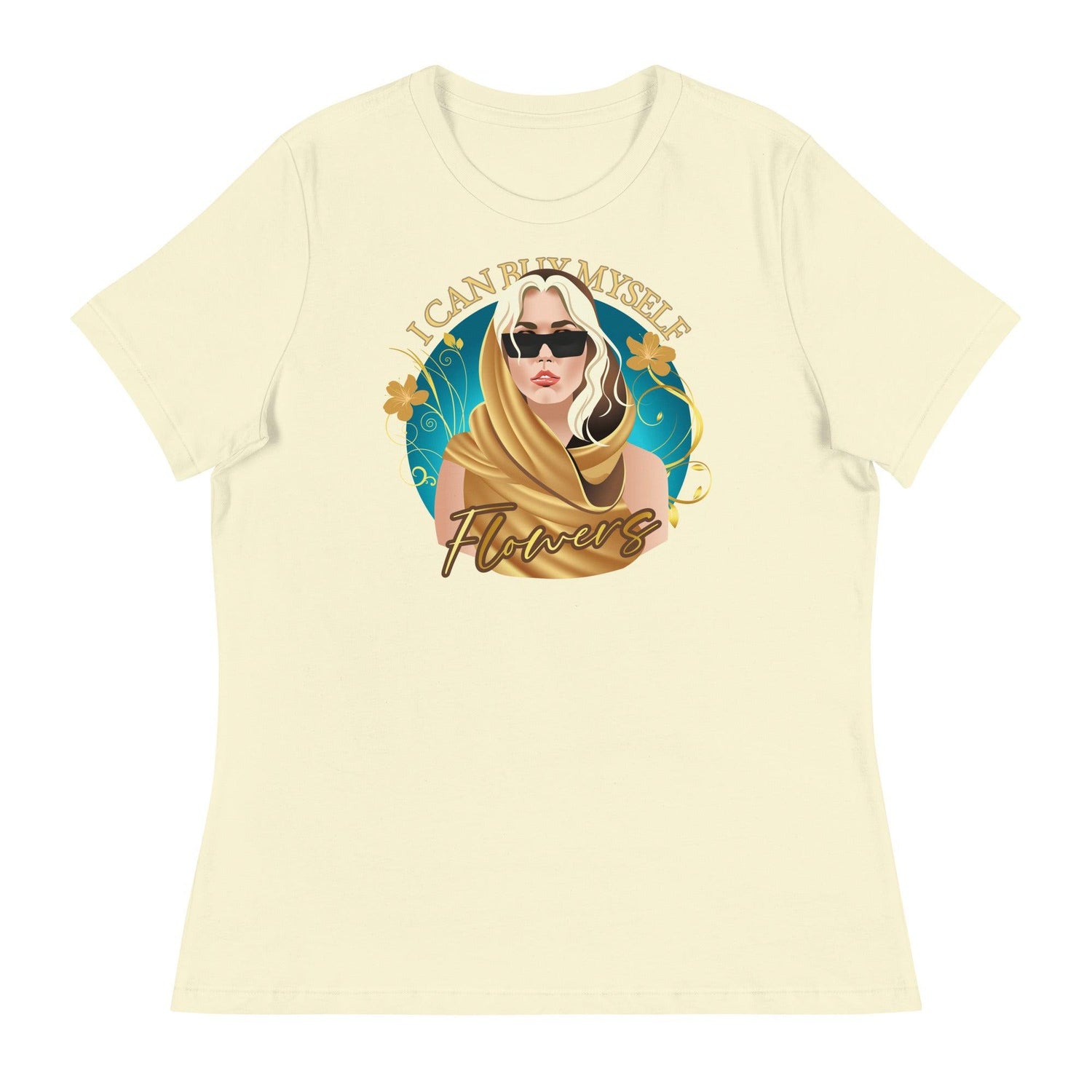 Flowers (Women's Relaxed T-Shirt)-Women's T-Shirts-Swish Embassy