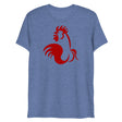 Fowl Illusion (Triblend)-Triblend T-Shirt-Swish Embassy