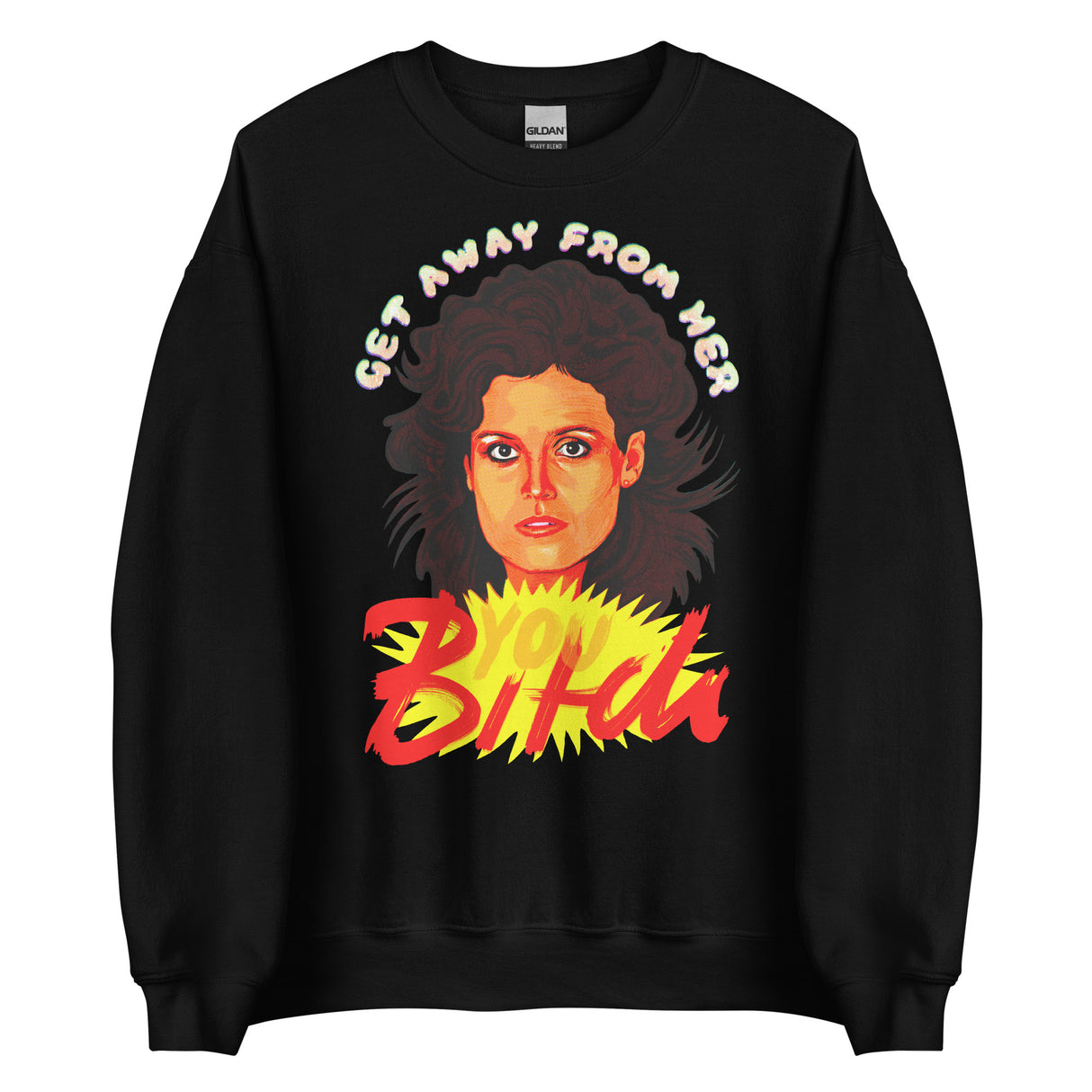 Get Away From Her (Sweatshirt)-Sweatshirt-Swish Embassy