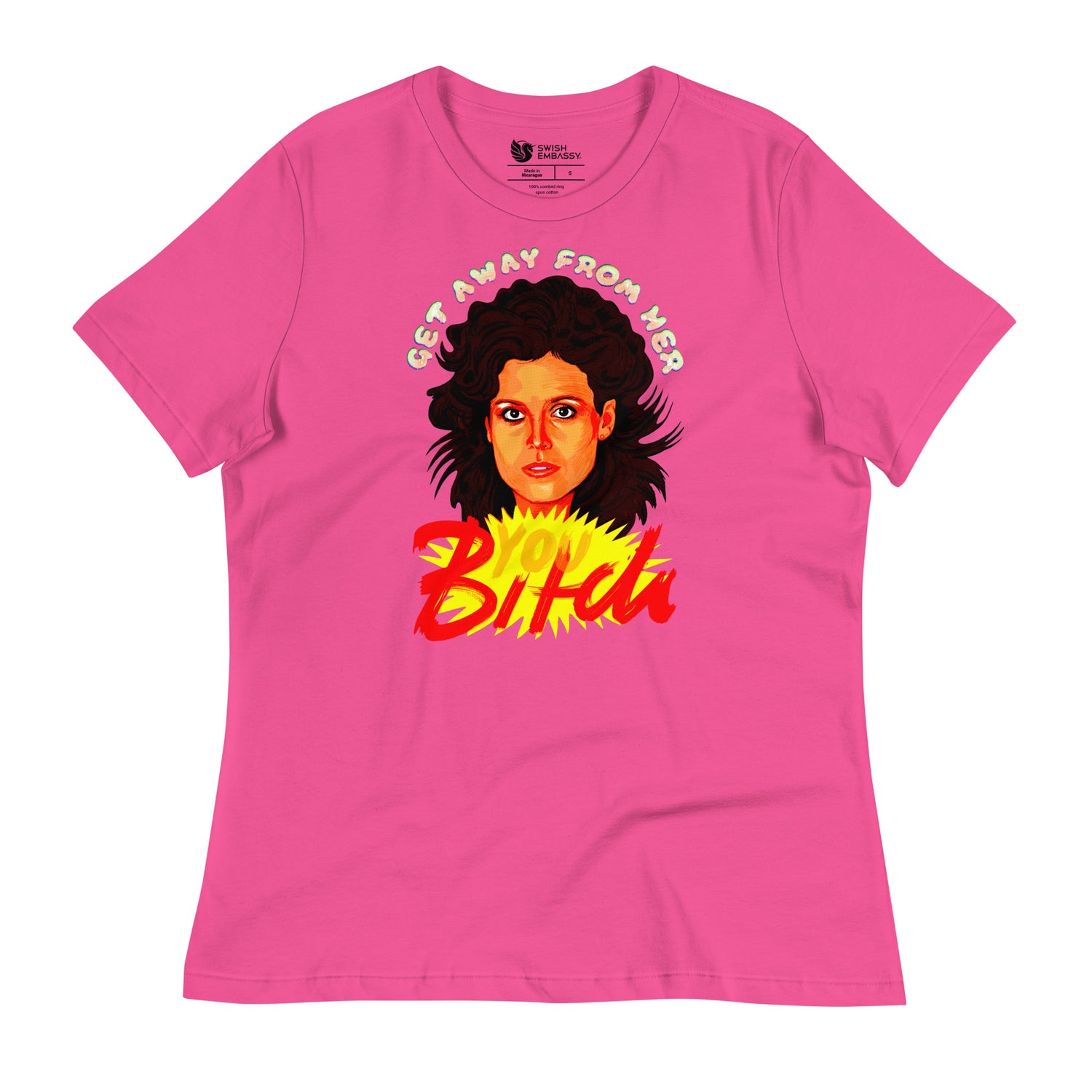 Get Away From Her (Women's Relaxed T-Shirt)-Women's T-Shirts-Swish Embassy