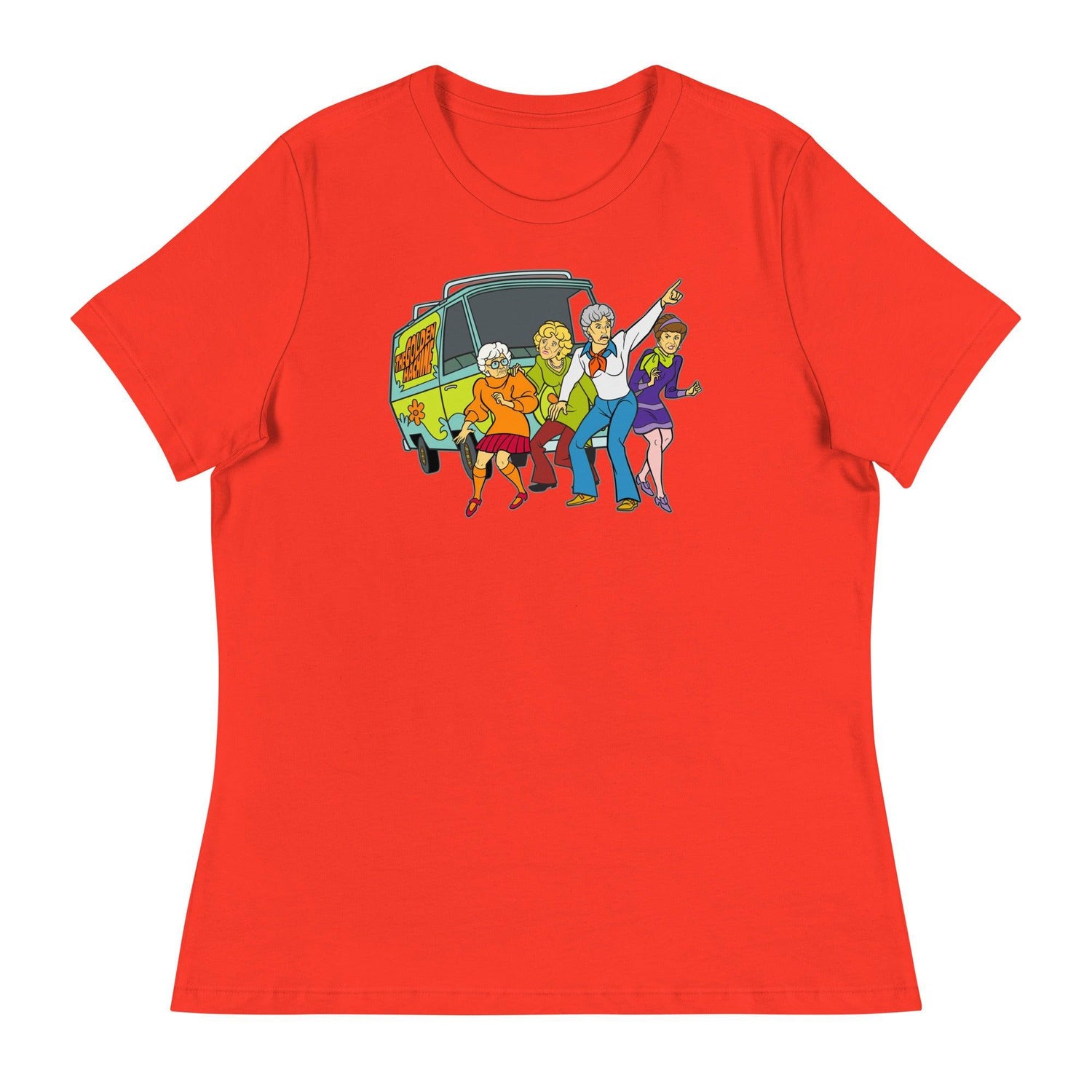 Golden Machine (Women's Relaxed T-Shirt)-Women's T-Shirts-Swish Embassy