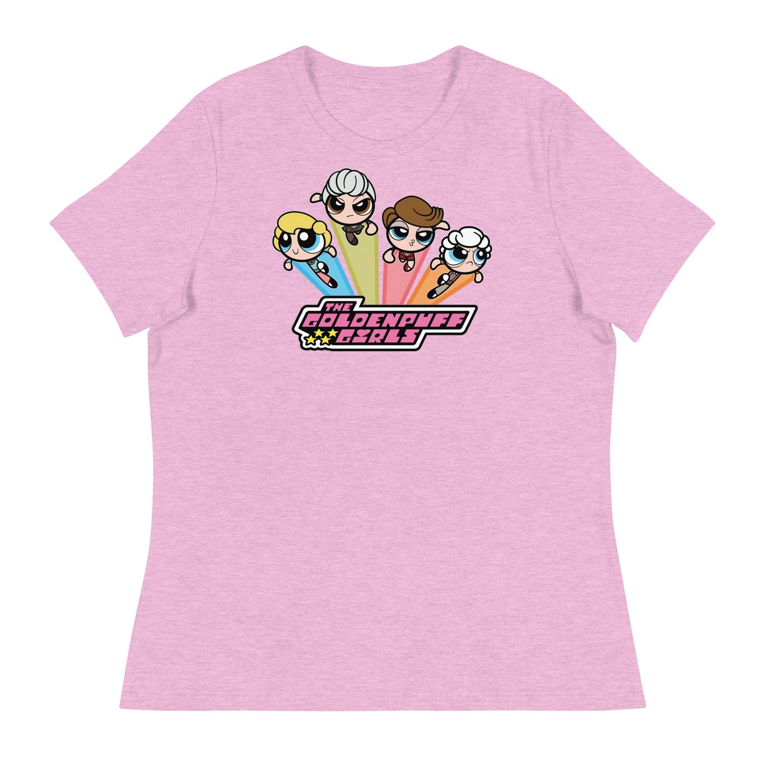 Goldenpuff Girls (Women's Relaxed T-Shirt)-Women's T-Shirts-Swish Embassy