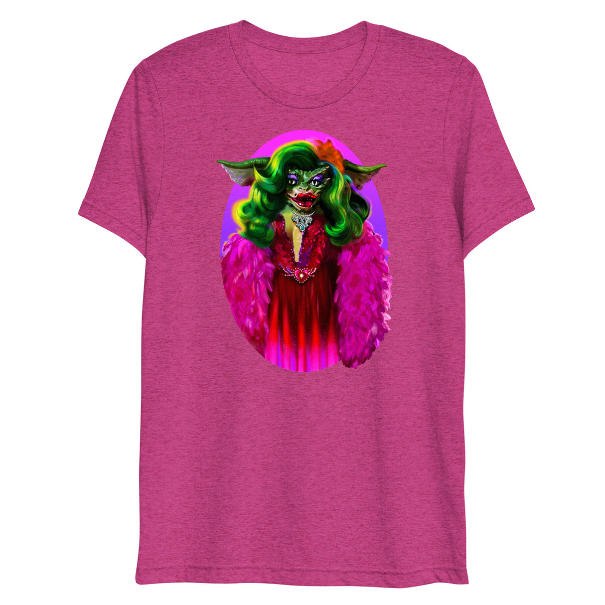 Greta Glamazon (Triblend)-Triblend T-Shirt-Swish Embassy